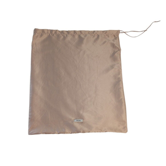 Prada Blush Pink Satin Dust Bag 13 x 15 Silk Handbag Storage Travel Organization - Picture 1 of 6